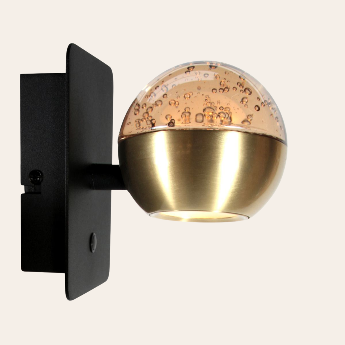 Steinhauer Belluno Wandlamp Goud | Geïntegreerde LED, Dim To Warm, Luxe Ontwerp Steinhauer