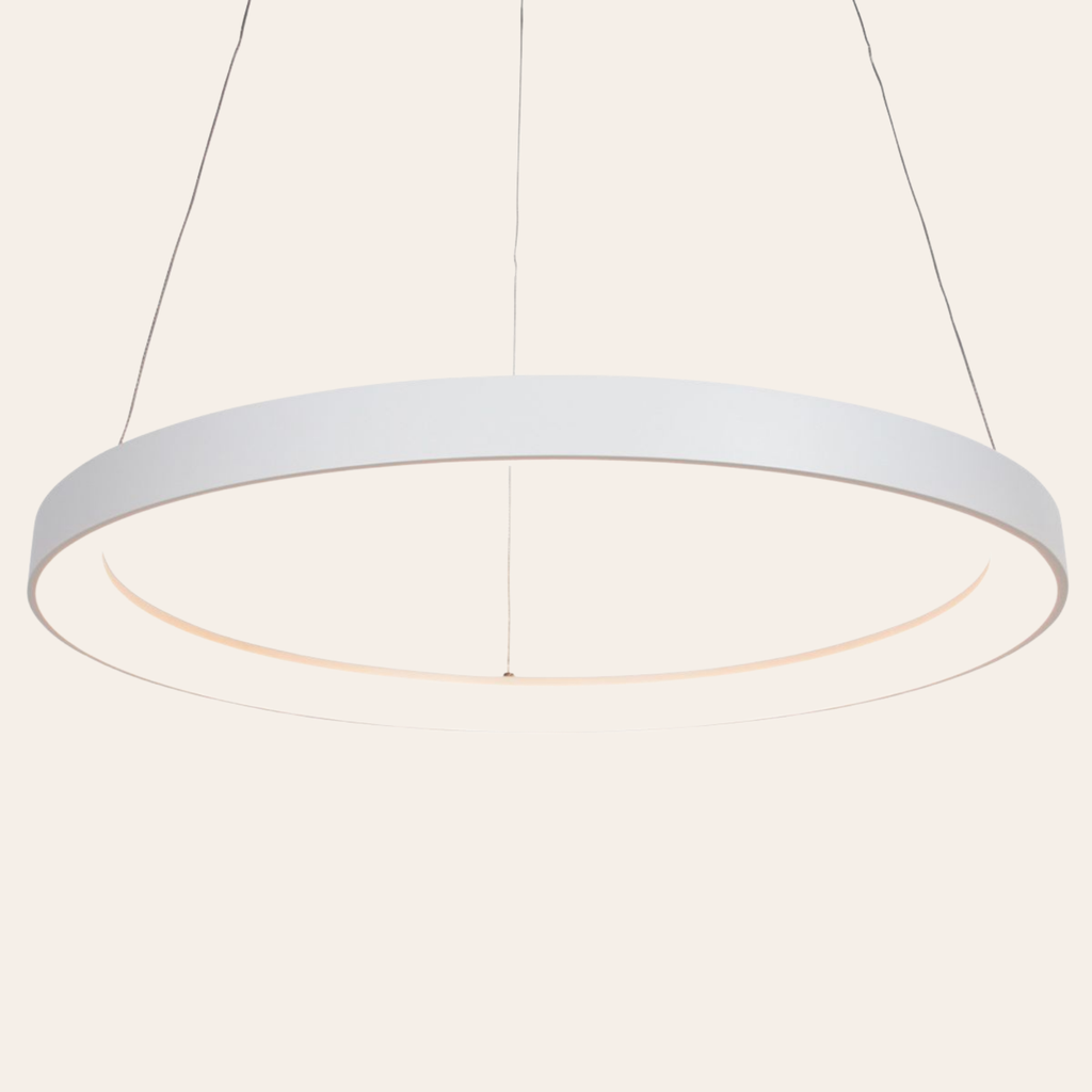 Steinhauer Ringlede Hanglamp Wit | Dimbaar, Verstelbaar, Modern Ringdesign Steinhauer