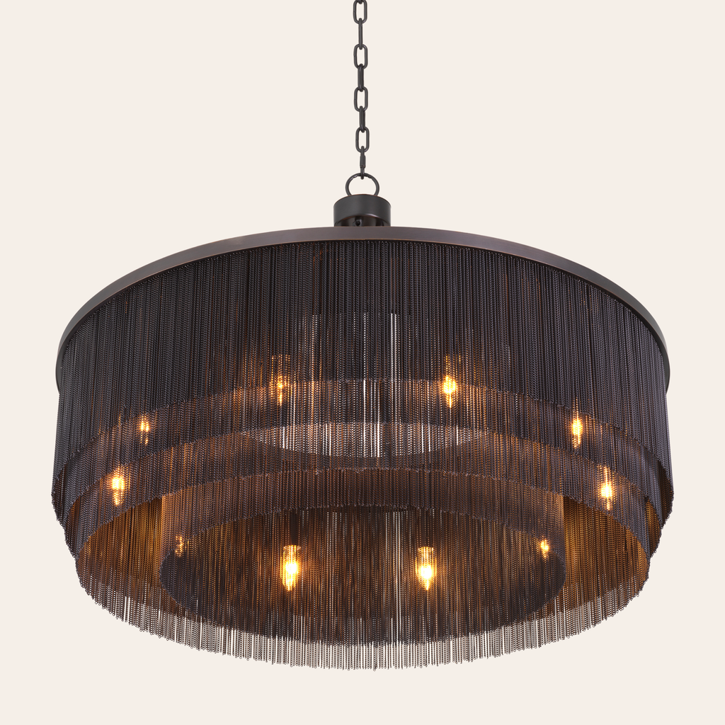 Eichholtz Tissot Kroonluchter L | Bronze Finish, Glamoureus Design