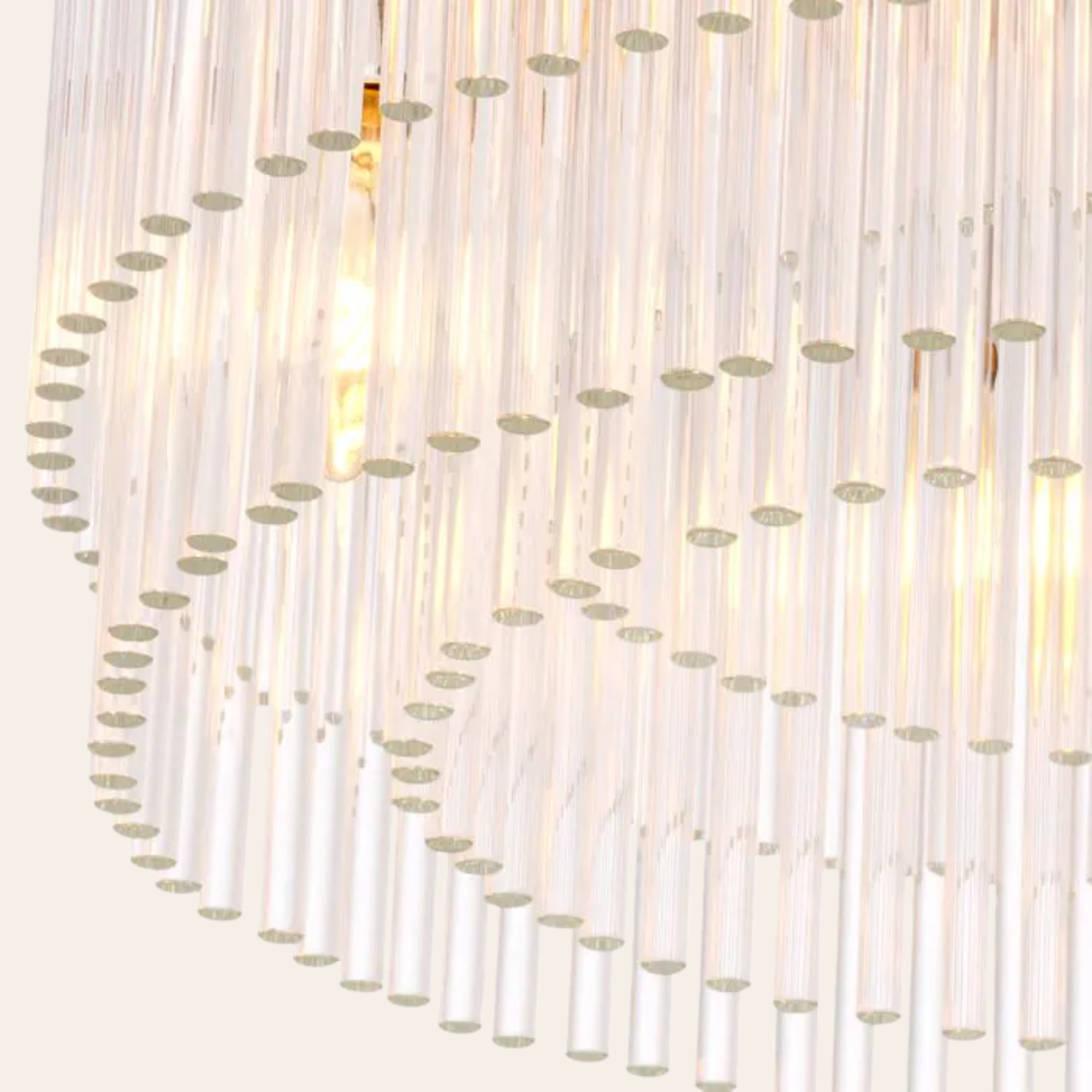 Eichholtz Hector Plafondlamp | Licht Geborsteld Messing, Art Deco Slaapkamer Verlichting