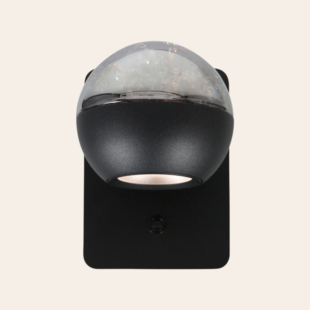 Steinhauer Belluno Wandlamp | Zwart, Dimbaar, LED 9W Steinhauer