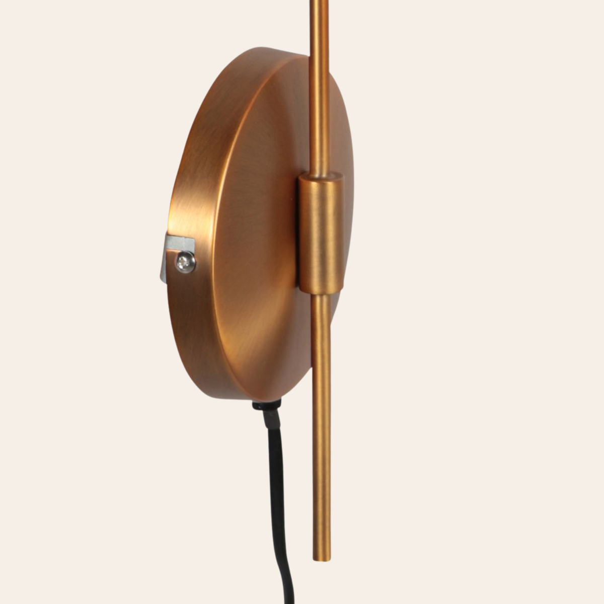 Steinhauer Bollique Wandlamp | Bronskleurig Metaal, Amberglas, E14 Fitting Steinhauer