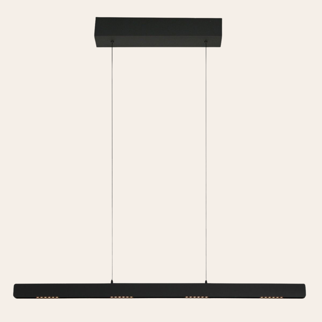 Steinhauer Fluxy Hanglamp Zwart | Hoogte Verstelbaar met Bewegingssensor voor Eettafel en Woonkamer