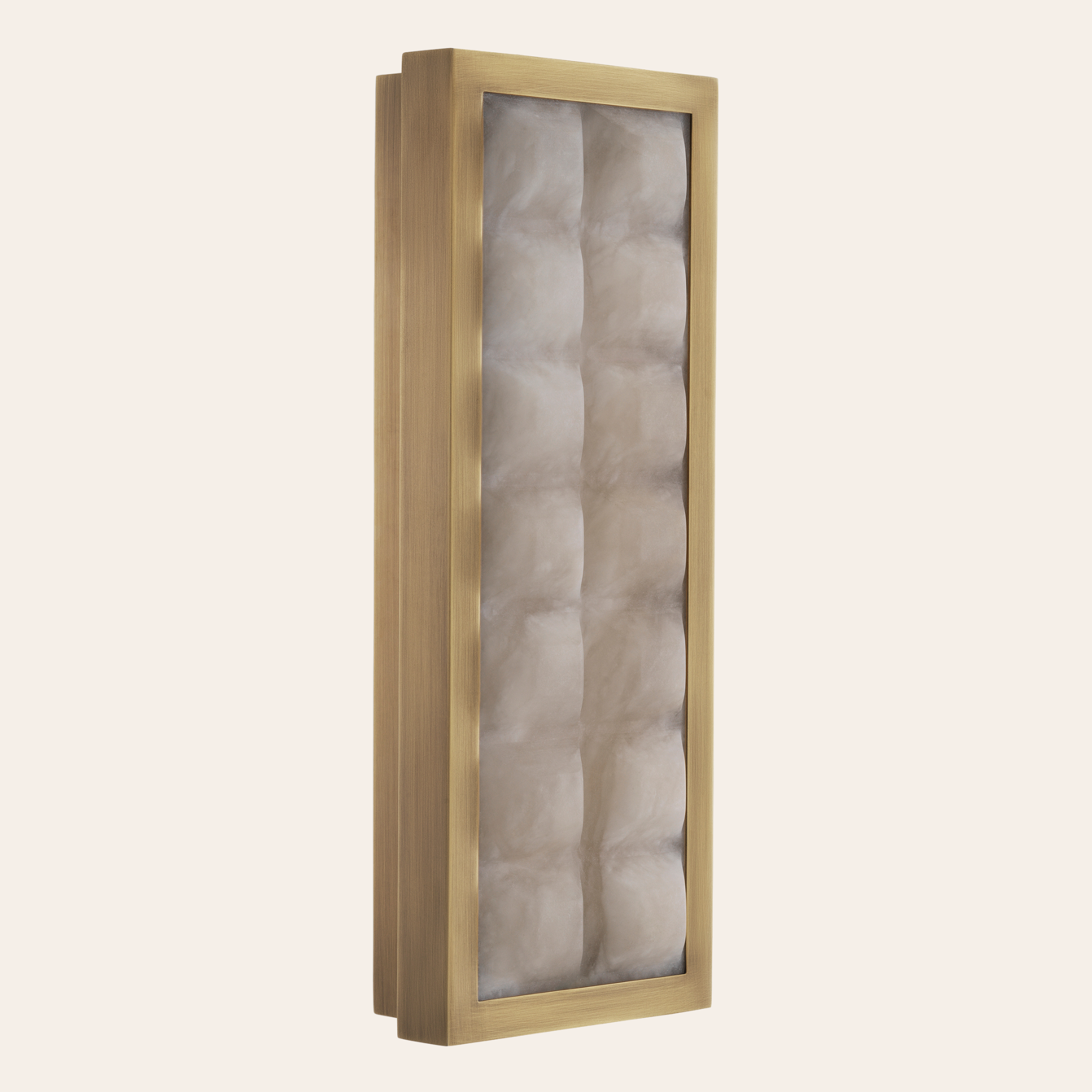 Eichholtz Cabildo Wandlamp | Antiek Messing, Alabaster