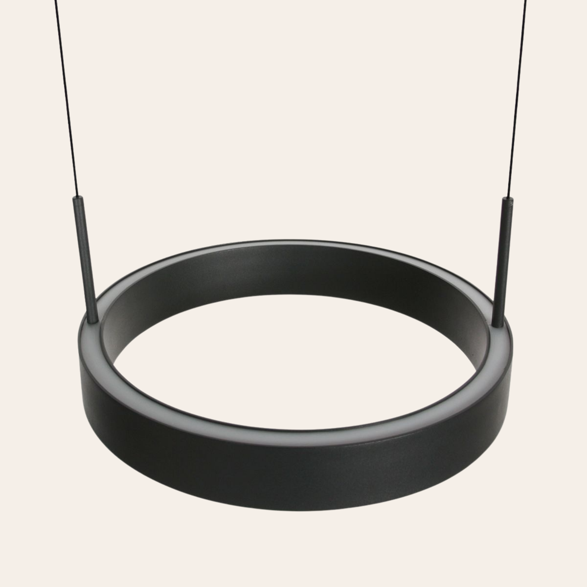 Steinhauer Mykty Hanglamp | Zwart, Verstelbare Cirkelringen voor Eettafel en Woonkamer Steinhauer