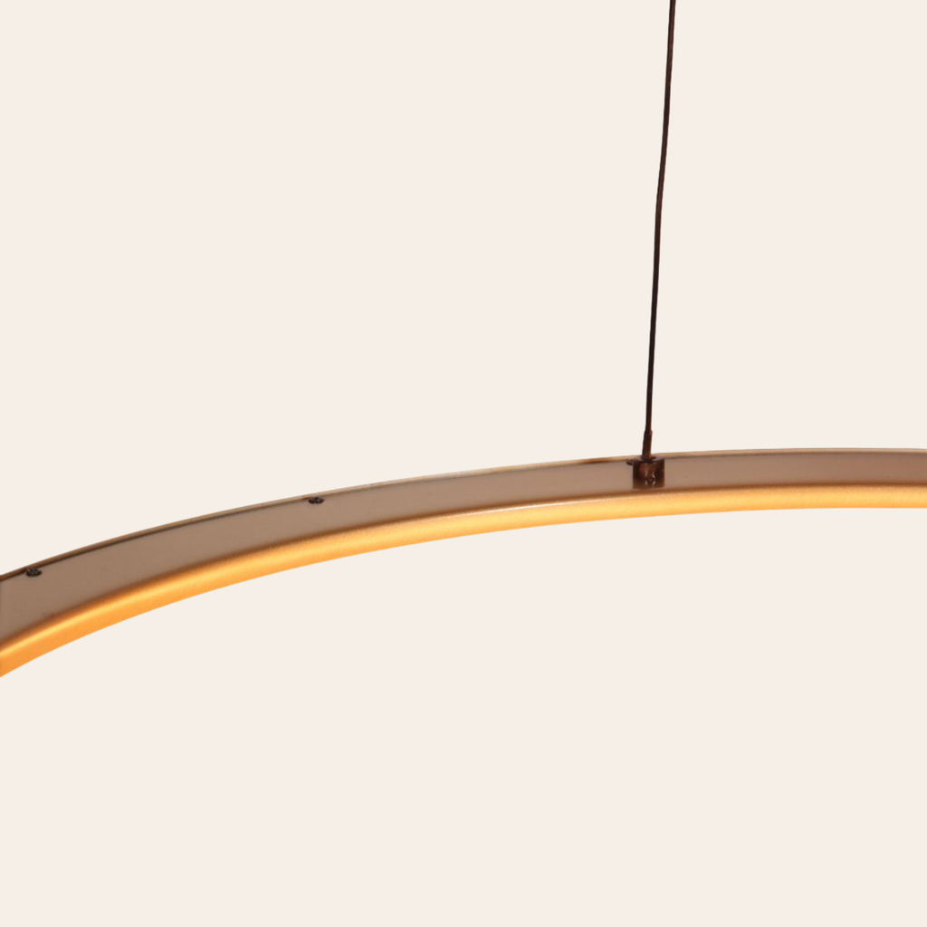 Steinhauer Ringlede Hanglamp Goud | Dimbaar, Verstelbaar, Modern Ringdesign Steinhauer