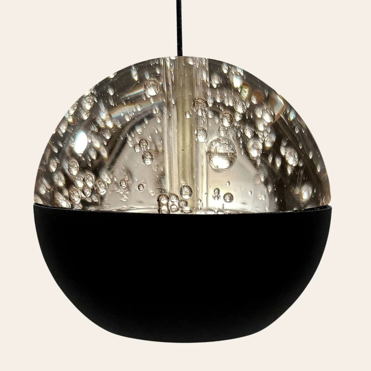 Steinhauer Belluno Hanglamp | Zwart, Smoke Glas, Dim to Warm LED Steinhauer