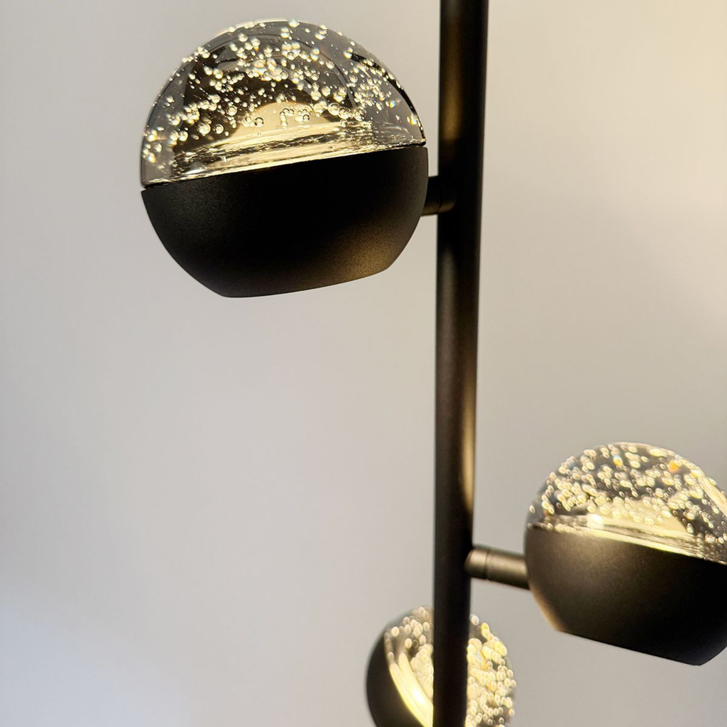 Steinhauer Belluno Vloerlamp | Smoke Glas, Dimbaar, 3-Lichts Design voor Woonkamer