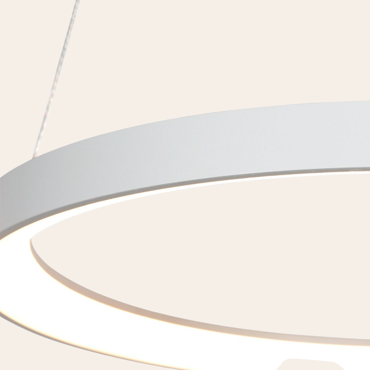 Steinhauer Ringlede Hanglamp Wit | Dimbaar, Verstelbaar, Modern Ringdesign Steinhauer