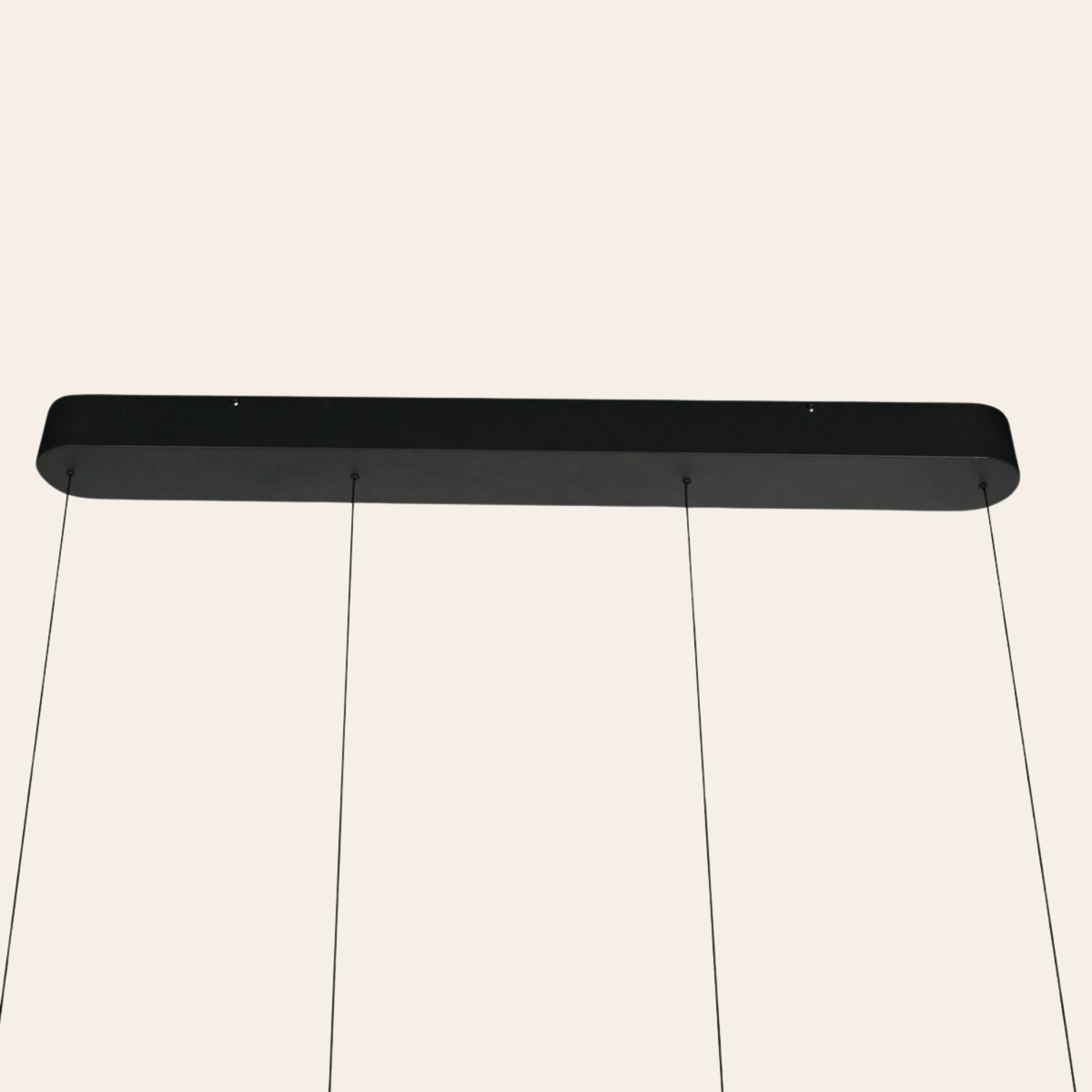 Steinhauer Mykty Hanglamp | Zwart, Verstelbare Cirkelringen voor Eettafel en Woonkamer Steinhauer