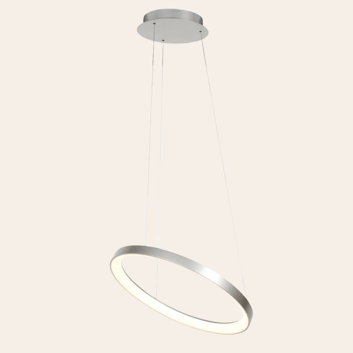 Steinhauer Ringlede Hanglamp Staal | Dimbaar, Verstelbaar, Modern Ringdesign Steinhauer