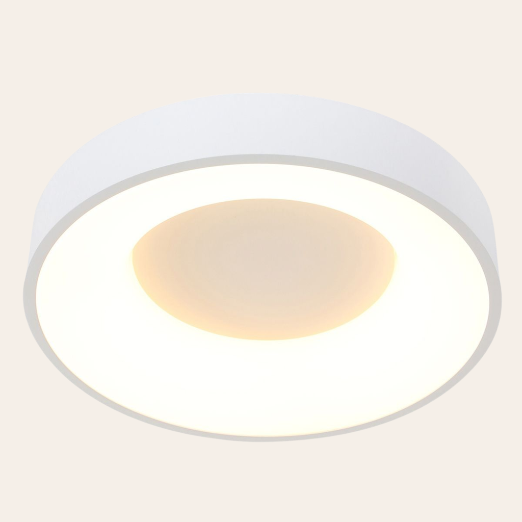 Steinhauer Ringlede Plafondlamp | Witte LED Ø48 cm, Dimbaar voor Slaapkamer en Woonruimte