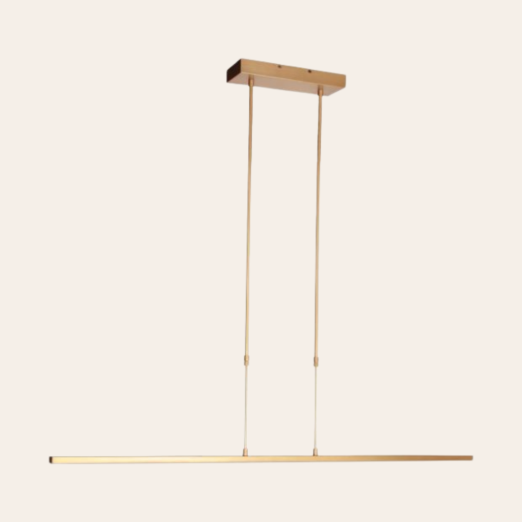 Steinhauer Zelena Hanglamp Eettafel | Goudkleurig, Instelbaar LED Licht Steinhauer