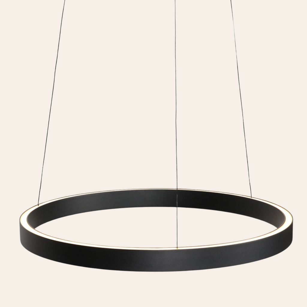 Steinhauer Mykty Hanglamp | Zwart LED, Verstelbare Hoogte voor Eettafel en Woonkamer Steinhauer