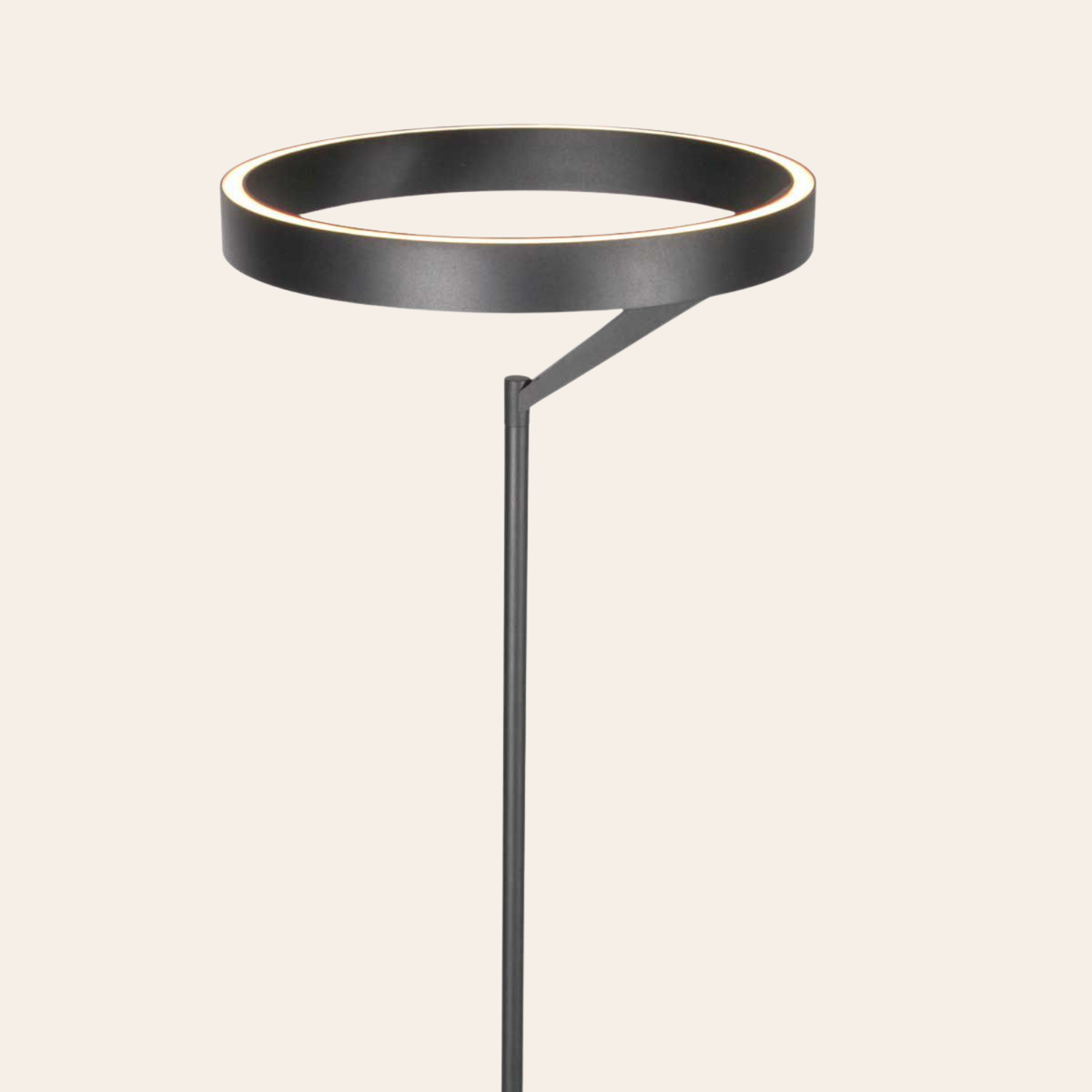 Steinhauer Mykty Vloerlamp | Zwarte LED, Dimbaar, 170 cm Hoog voor Woonkamer Steinhauer
