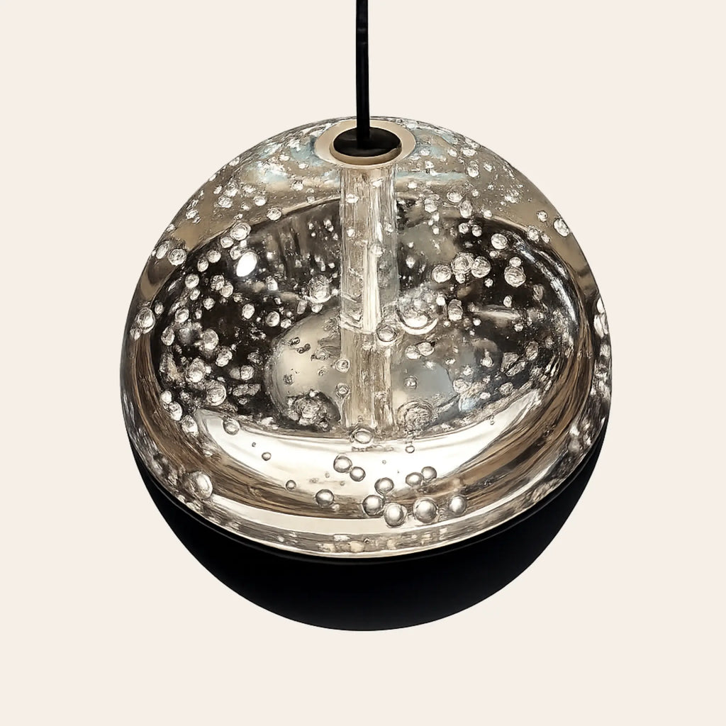 Steinhauer Belluno Hanglamp | Zwart, Smoke Glas, Dim to Warm LED Steinhauer