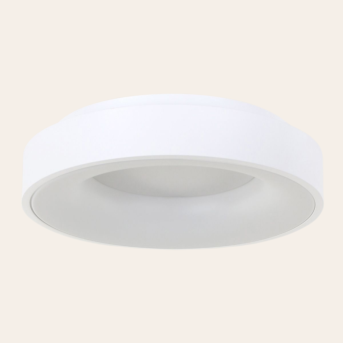 Steinhauer Ringlede Plafondlamp | Witte LED Ø48 cm, Dimbaar voor Slaapkamer en Woonruimte Steinhauer