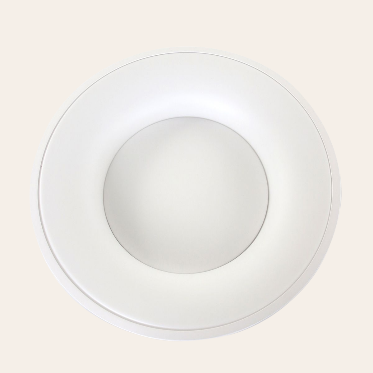 Steinhauer Ringlede Plafondlamp | Witte LED Ø48 cm, Dimbaar voor Slaapkamer en Woonruimte Steinhauer