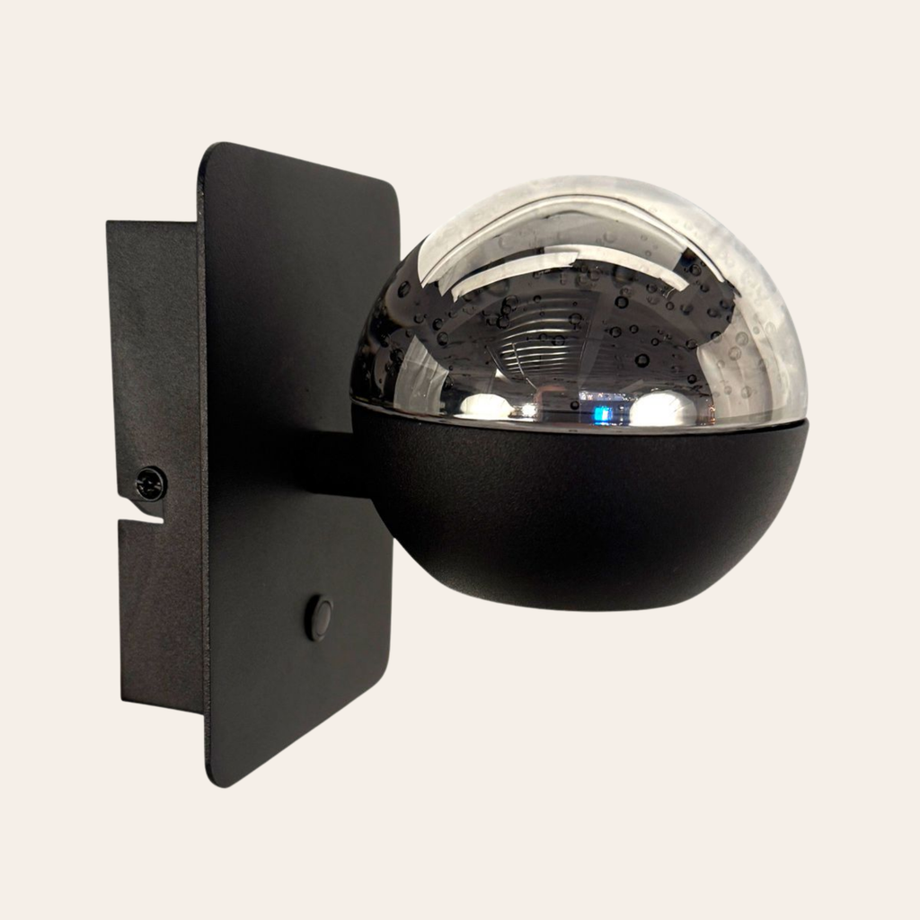 Steinhauer Belluno Wandlamp | Zwart, Dimbaar, LED 9W Steinhauer