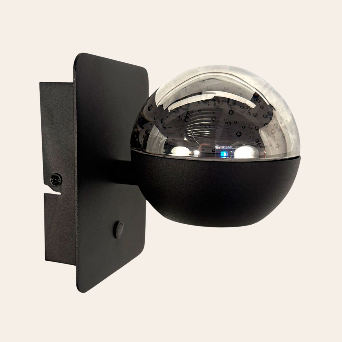 Steinhauer Belluno Wandlamp | Zwart, Dimbaar, LED 9W Steinhauer