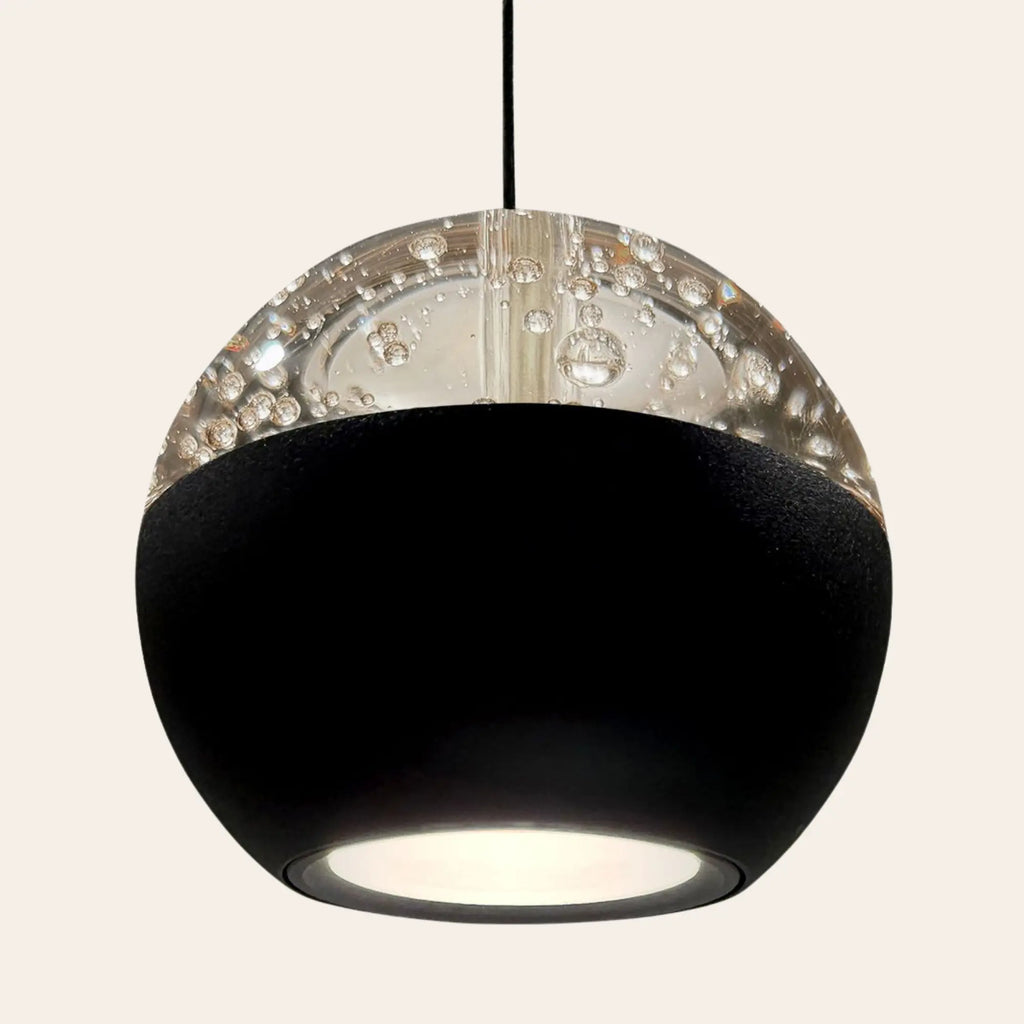 Steinhauer Belluno Hanglamp | Zwart, Smoke Glas, Dim to Warm LED Steinhauer