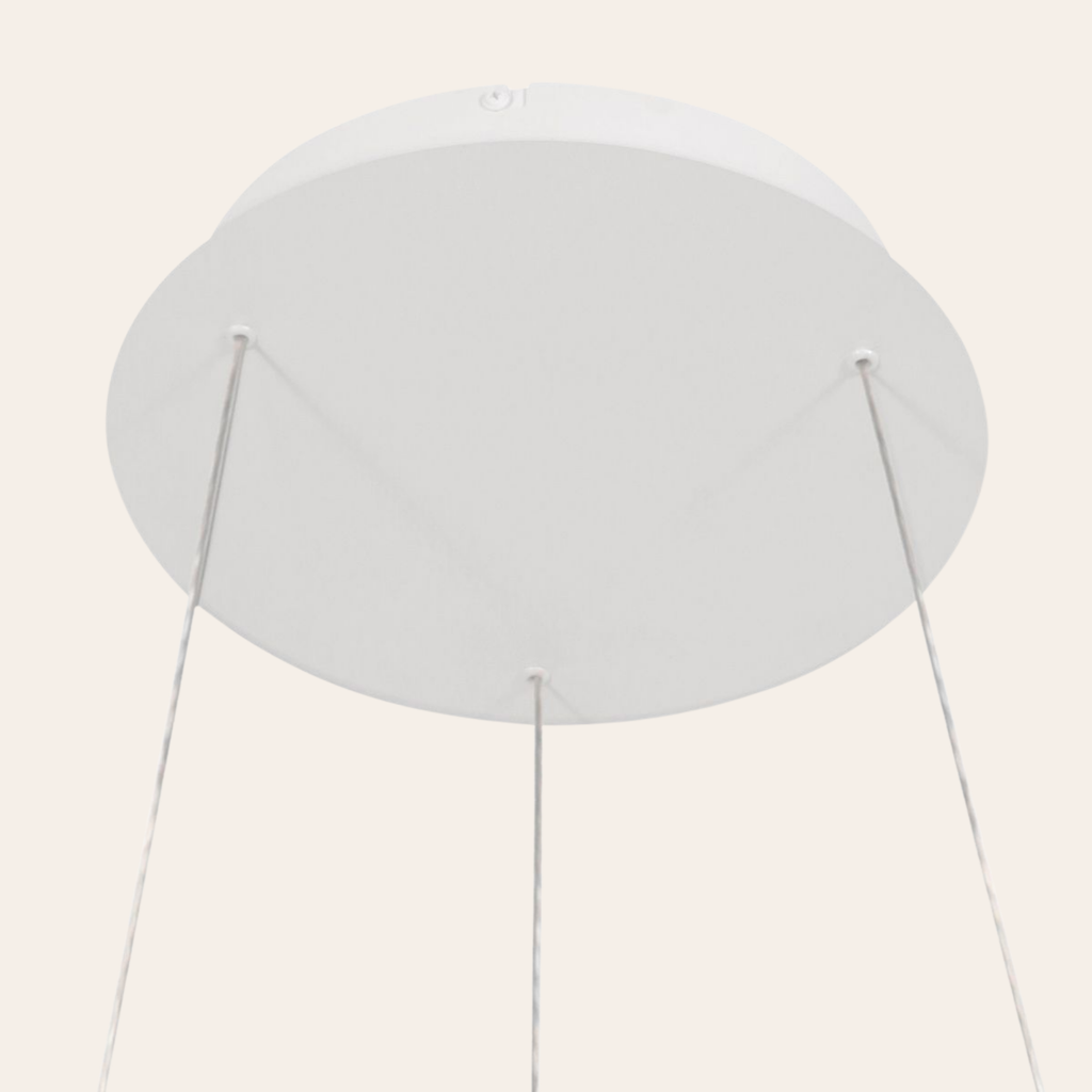 Steinhauer Ringlede Hanglamp Wit | Dimbaar, Verstelbaar, Modern Ringdesign Steinhauer