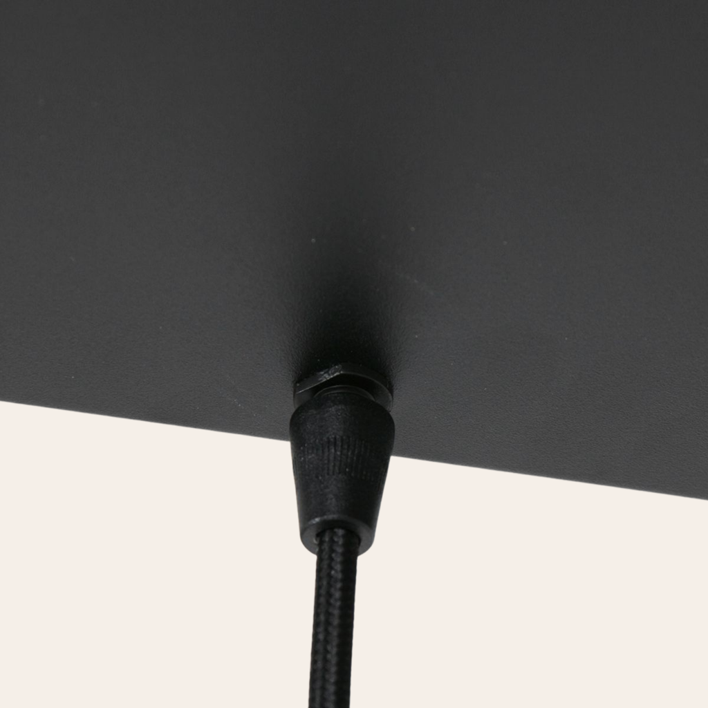 Steinhauer Reflexion Hanglamp | Zwart Staal, 5 Lichtpunten, Smoke Glas Steinhauer