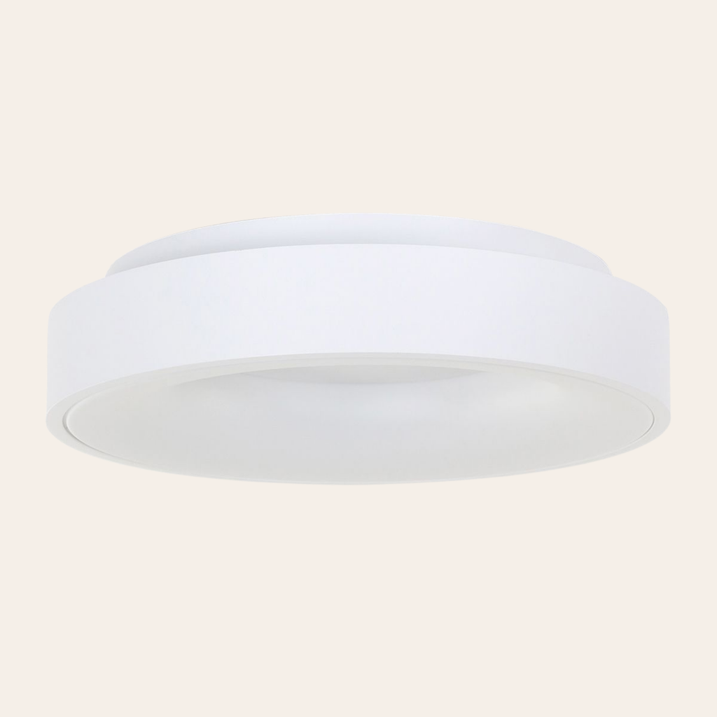 Steinhauer Ringlede Plafondlamp | Witte LED Ø48 cm, Dimbaar voor Slaapkamer en Woonruimte Steinhauer